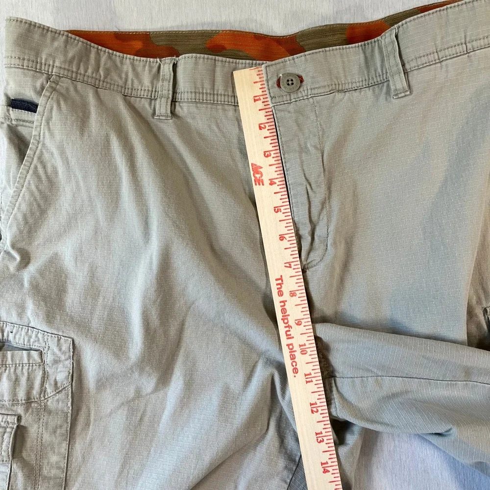 Weatherproof Ripstop Shorts Mens 40 Cargo Stone Beige 10